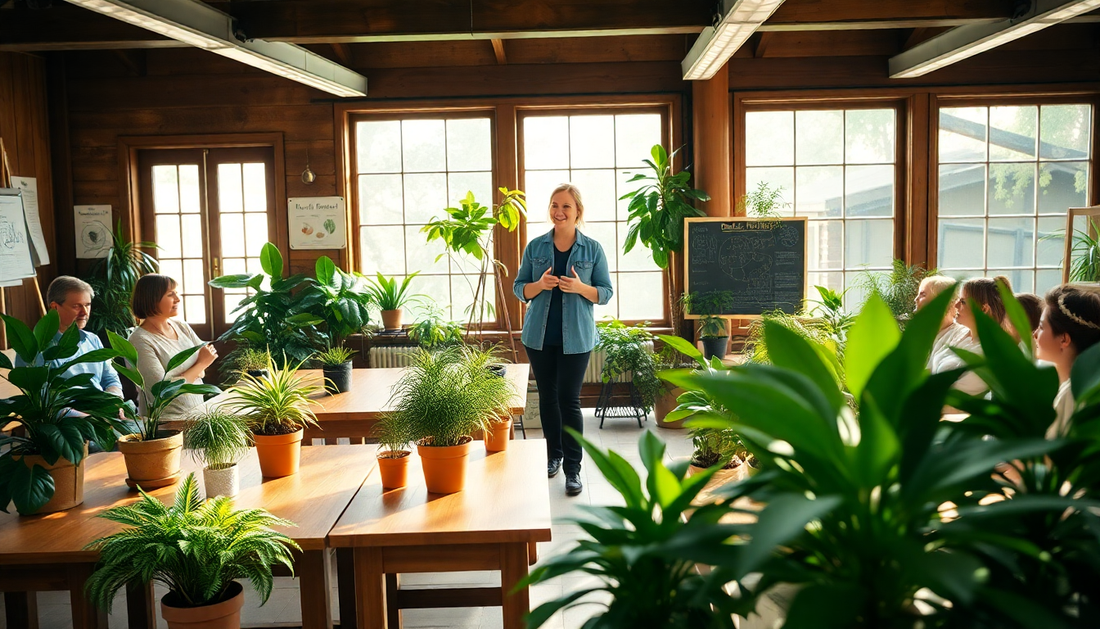 How Houseplant Workshops Help You Choose the Right Plant