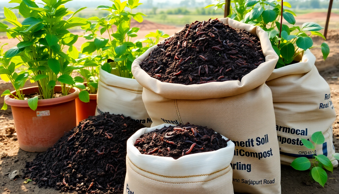 The Best Vermicompost Mix for Indoor and Outdoor Plants in Sarjapur Road with Idyl