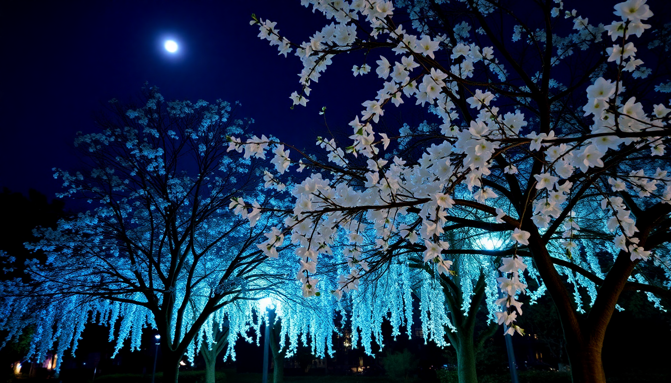 Enchanting Nighttime Blooms: Top Trees for Your Garden in HSR Layout