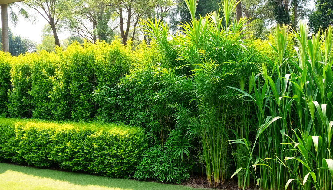 The Best Plants for Privacy Screening in Sarjapur Gardens