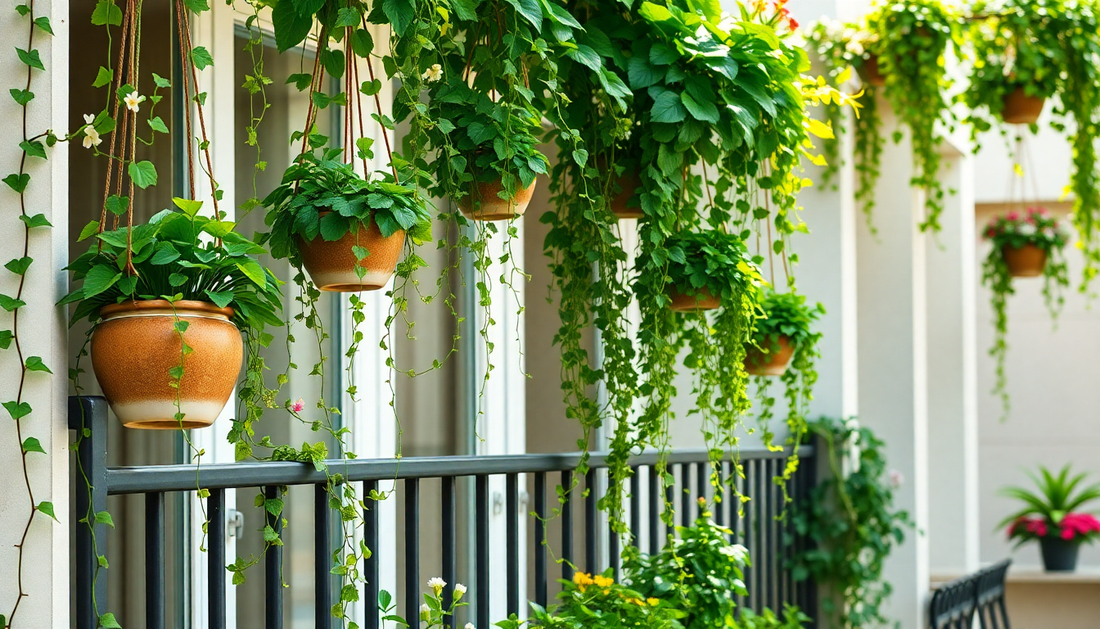 Elevate Your Balcony and Windows with Stunning Hanging Plants from Idyl