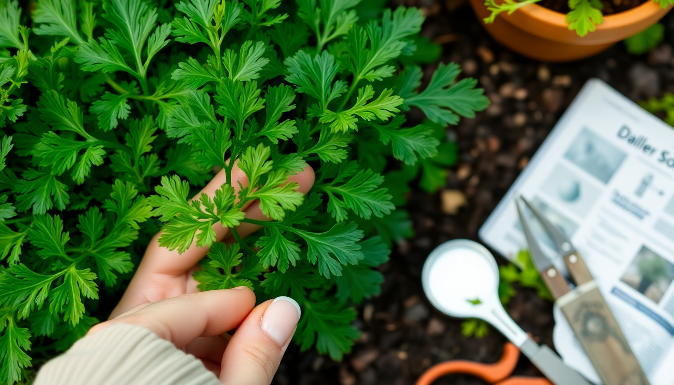 Tackling Leaf Spot: A Guide to Keeping Your Parsley Thriving