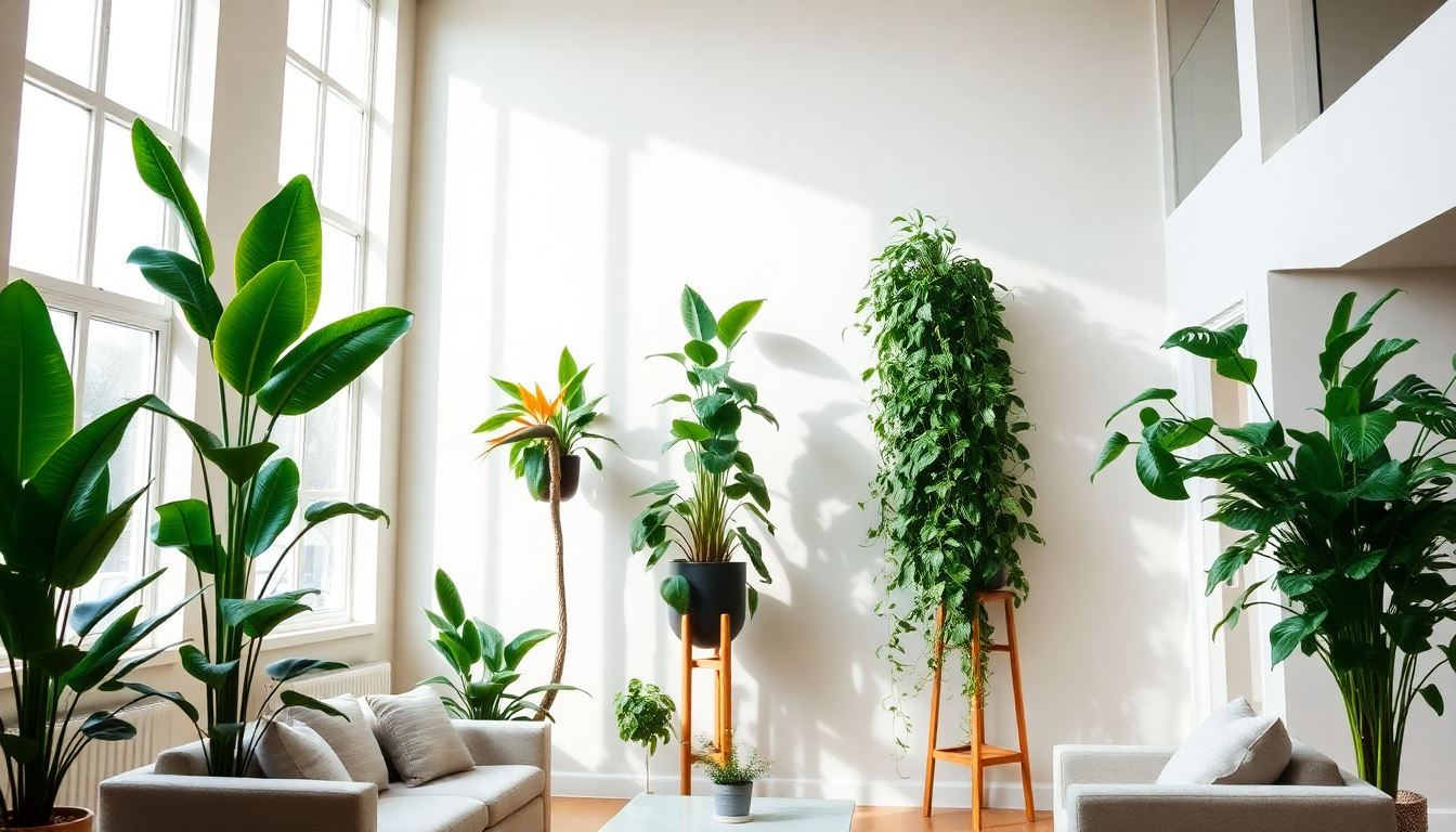 5 Indoor Plants That Add Height to Small Rooms