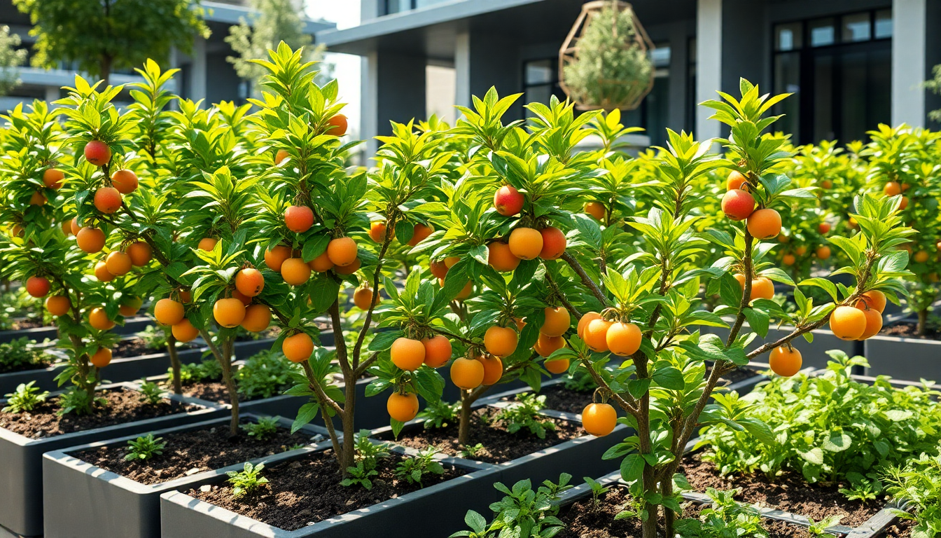 Cultivate Your Own Oasis: The Best Space-Saving Fruit Trees for Small Gardens in Sarjapur Road with Idyl