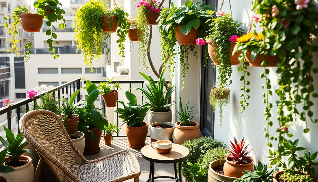 Transform Your Balcony into an Oasis: Affordable Garden Decor Ideas from Idyl