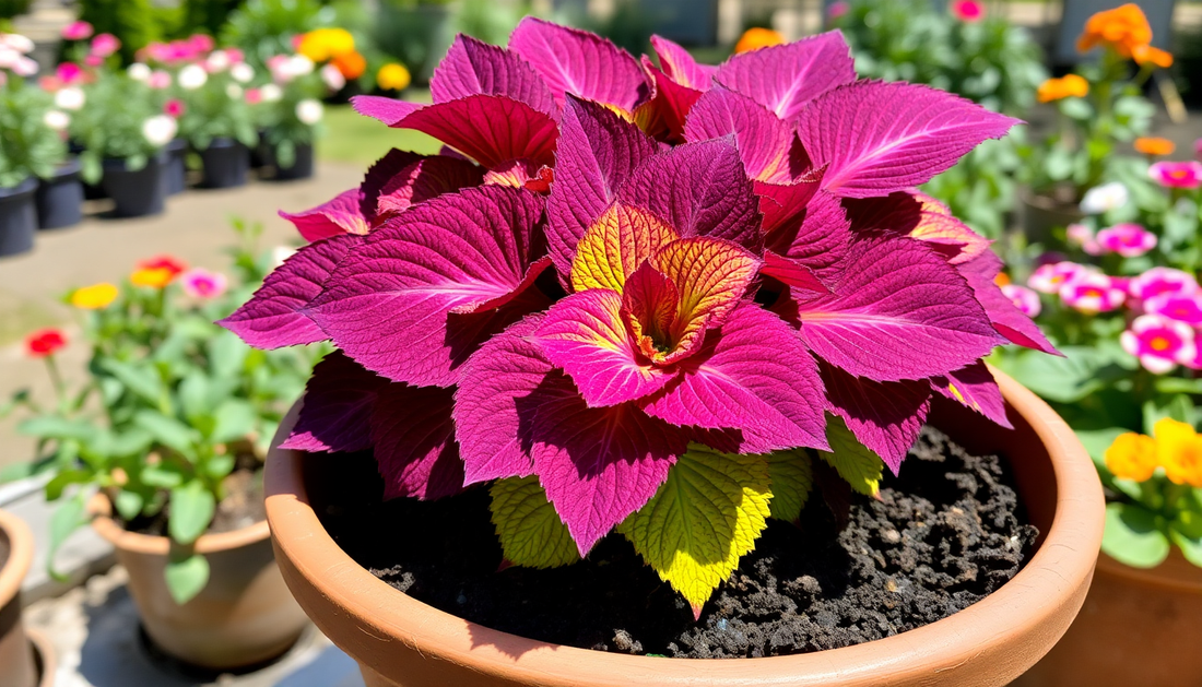 The Perfect Potting Mix for Vibrant Coleus Plants