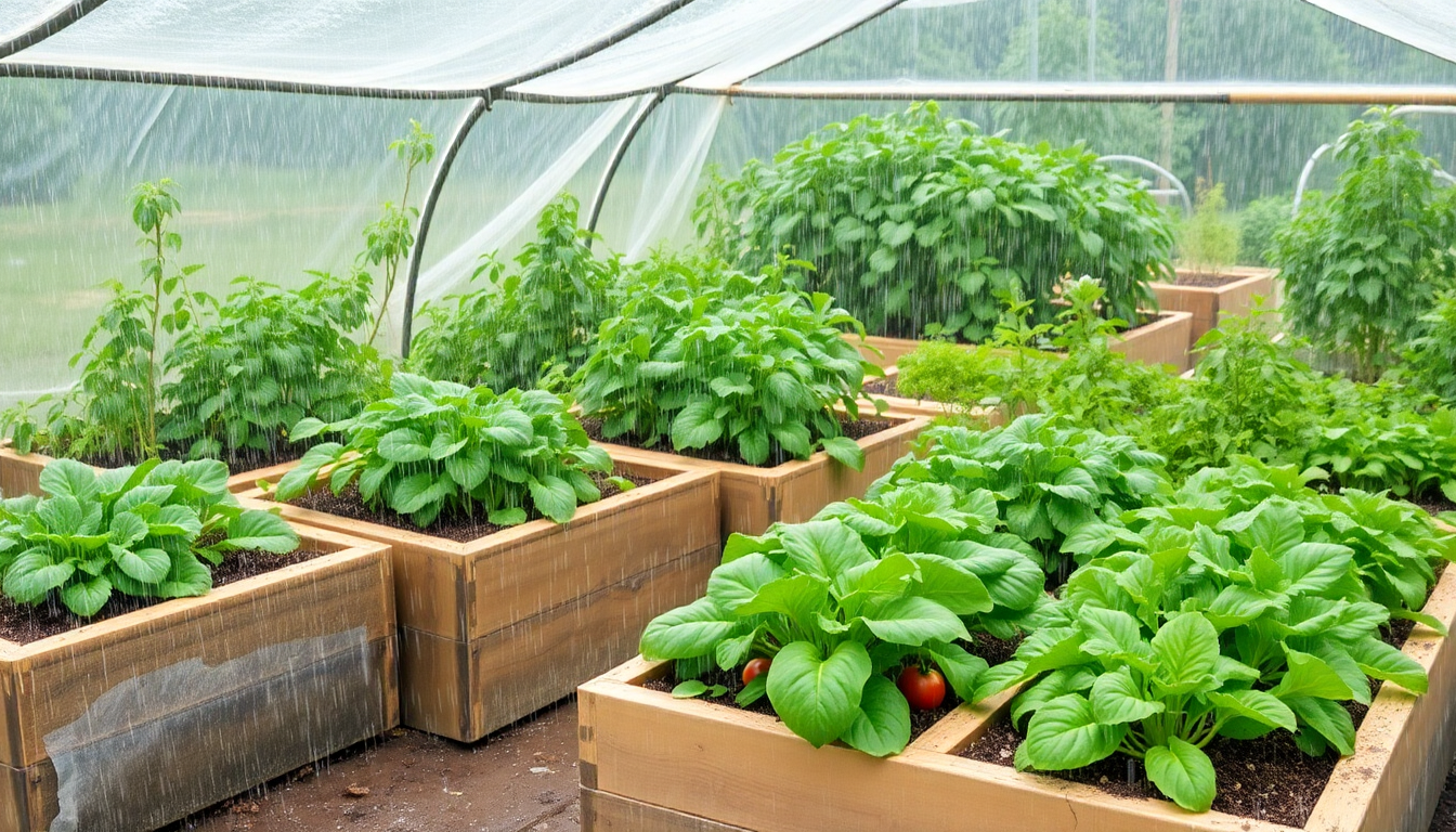 Protecting Your Vegetable Garden from Heavy Rain