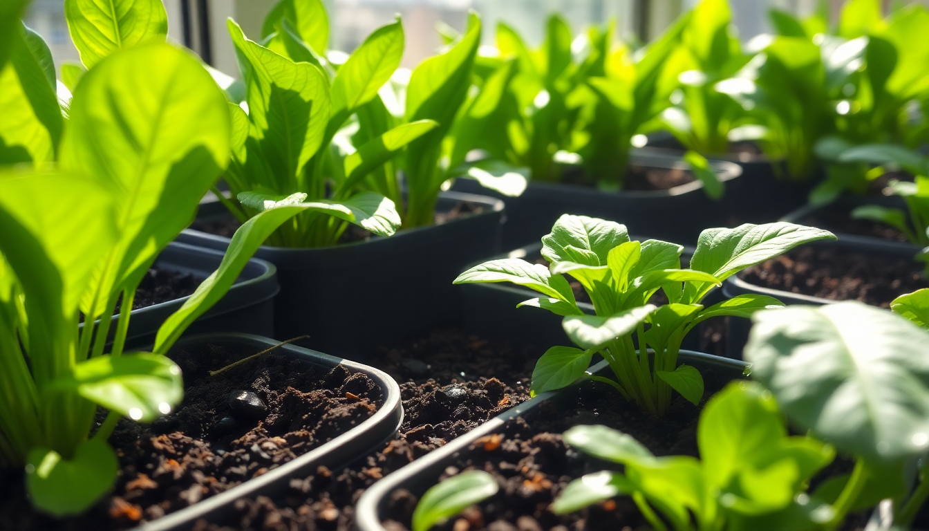 The Best Soil for Growing Leafy Greens Indoors