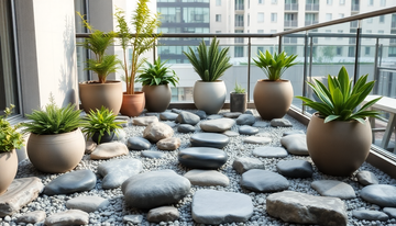 Elevate Your Outdoor Oasis: Why Idyl's Decorative Stones Are Perfect for Balcony and Patio Gardens in Sarjapur Road