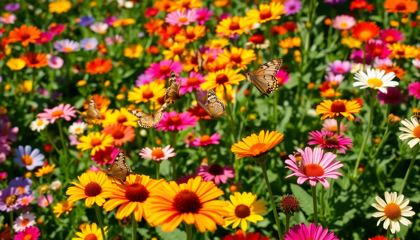 Attracting Bees and Butterflies to Your Flower Garden
