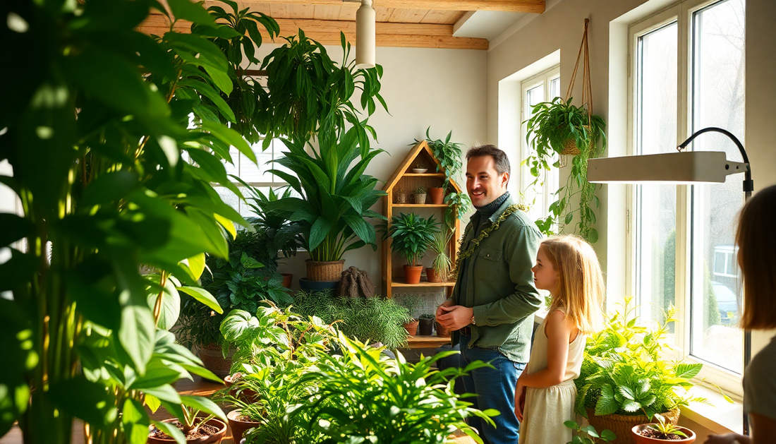 Unlock the Secrets of Thriving Houseplants with Idyl's Grow Light Workshops