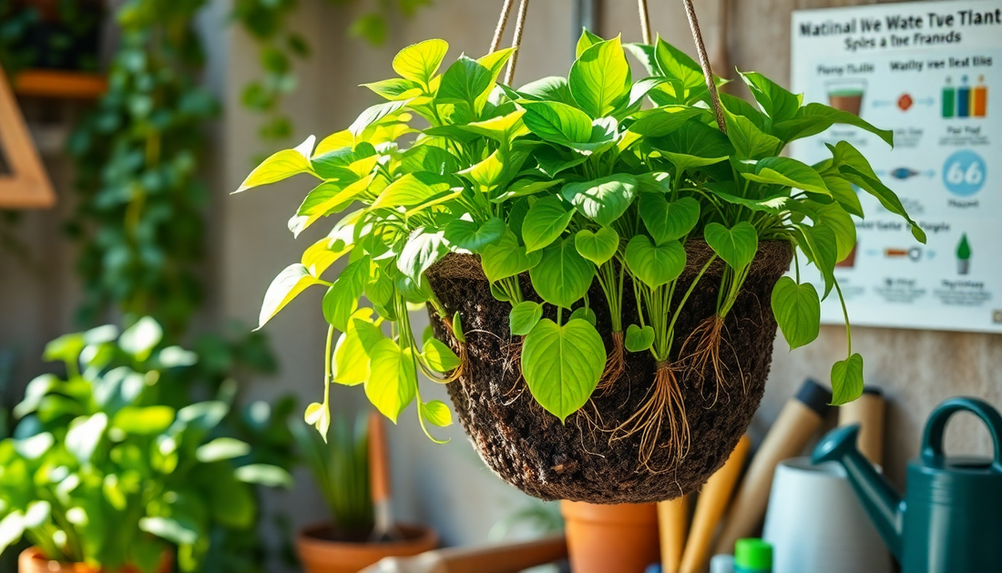 How to Avoid Overwatering in Hanging Baskets – HSR Layout Tips by Idyl