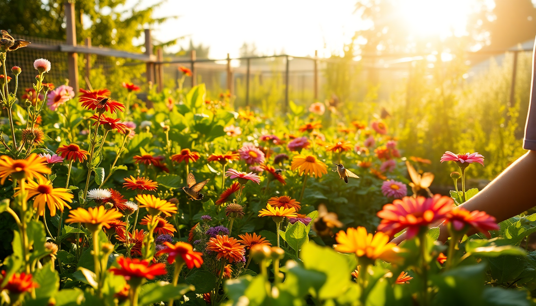 Cultivating a Pollinator-Friendly Vegetable Garden: A Guide to Nurturing Nature's Helpers
