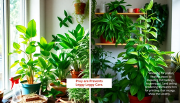 Preventing and Fixing Leggy Growth in Your Indoor Plants
