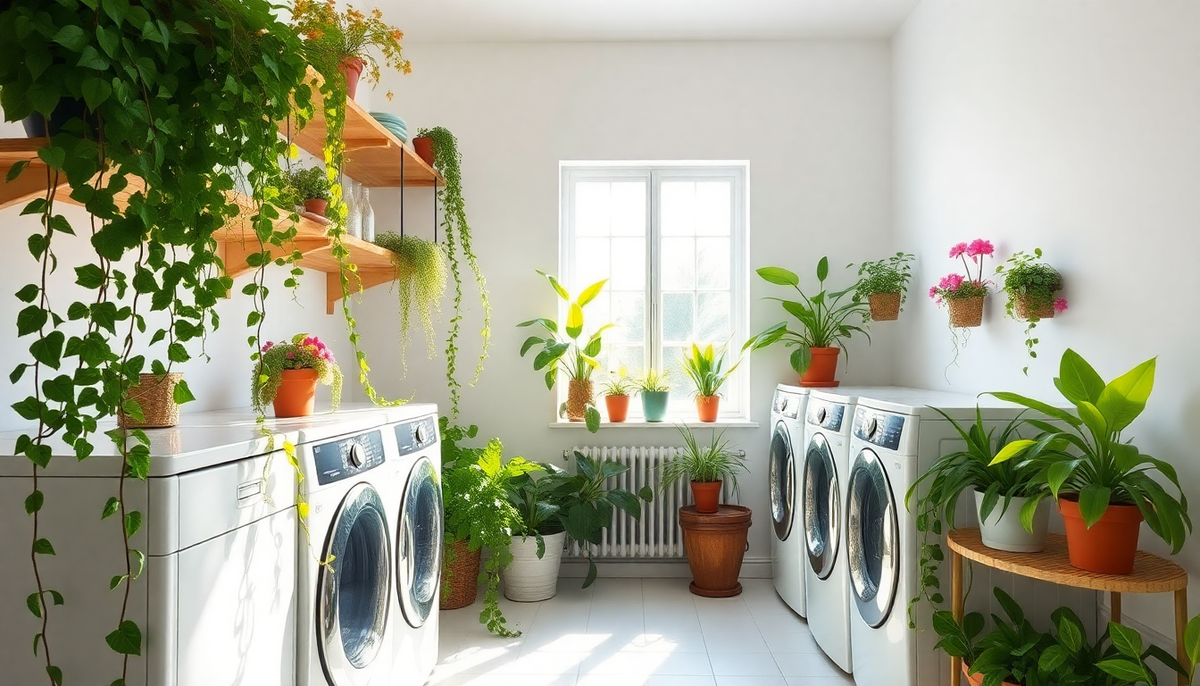 Breathe Easy: Transforming Your Laundry Room with Vibrant Indoor Plant ...