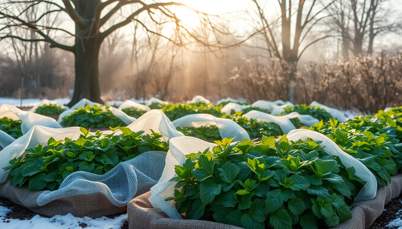 Safeguarding Your Delicate Plants from Frost: Idyl's Guide to Winterizing Your Sarjapur Road Garden