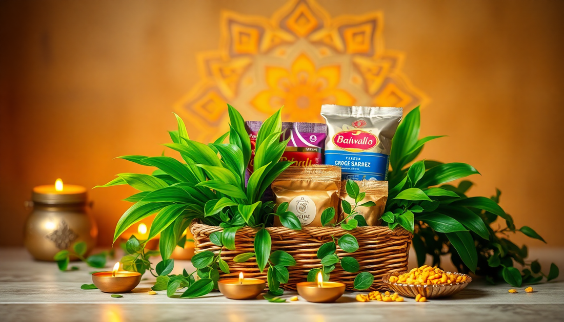 Idyl's Guide to Pairing Plants & Snacks for the Perfect Diwali Hamper
