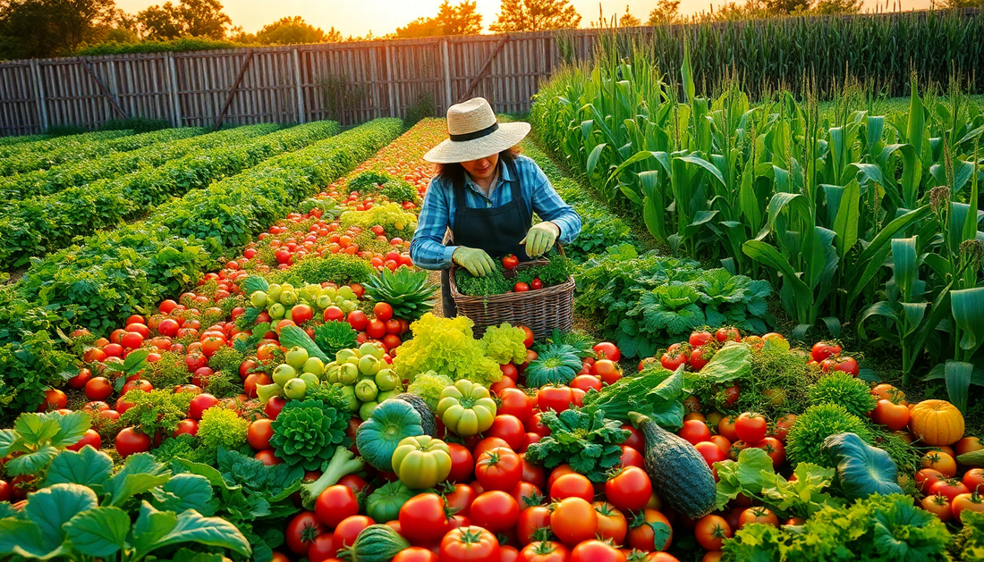 Harvesting Vegetables for Maximum Yield: A Guide to Sustainable Gardening