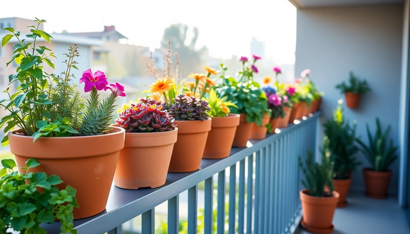 Elevate Your Balcony Garden with the Perfect Fiber Pots