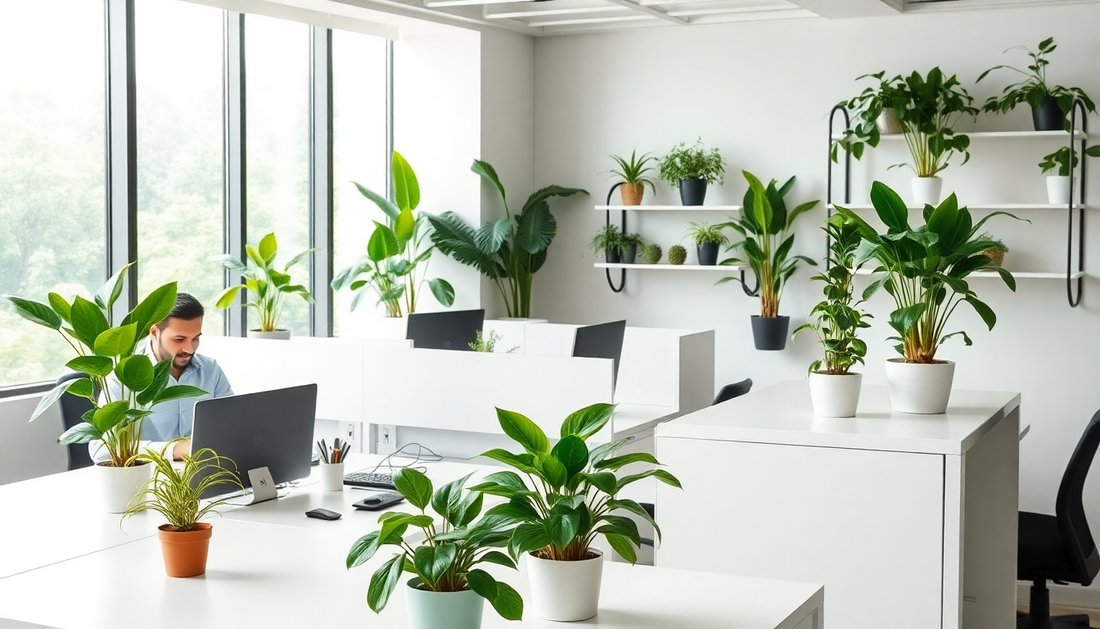 The Best Indoor Plants for Boosting Productivity at Work in Sarjapur
