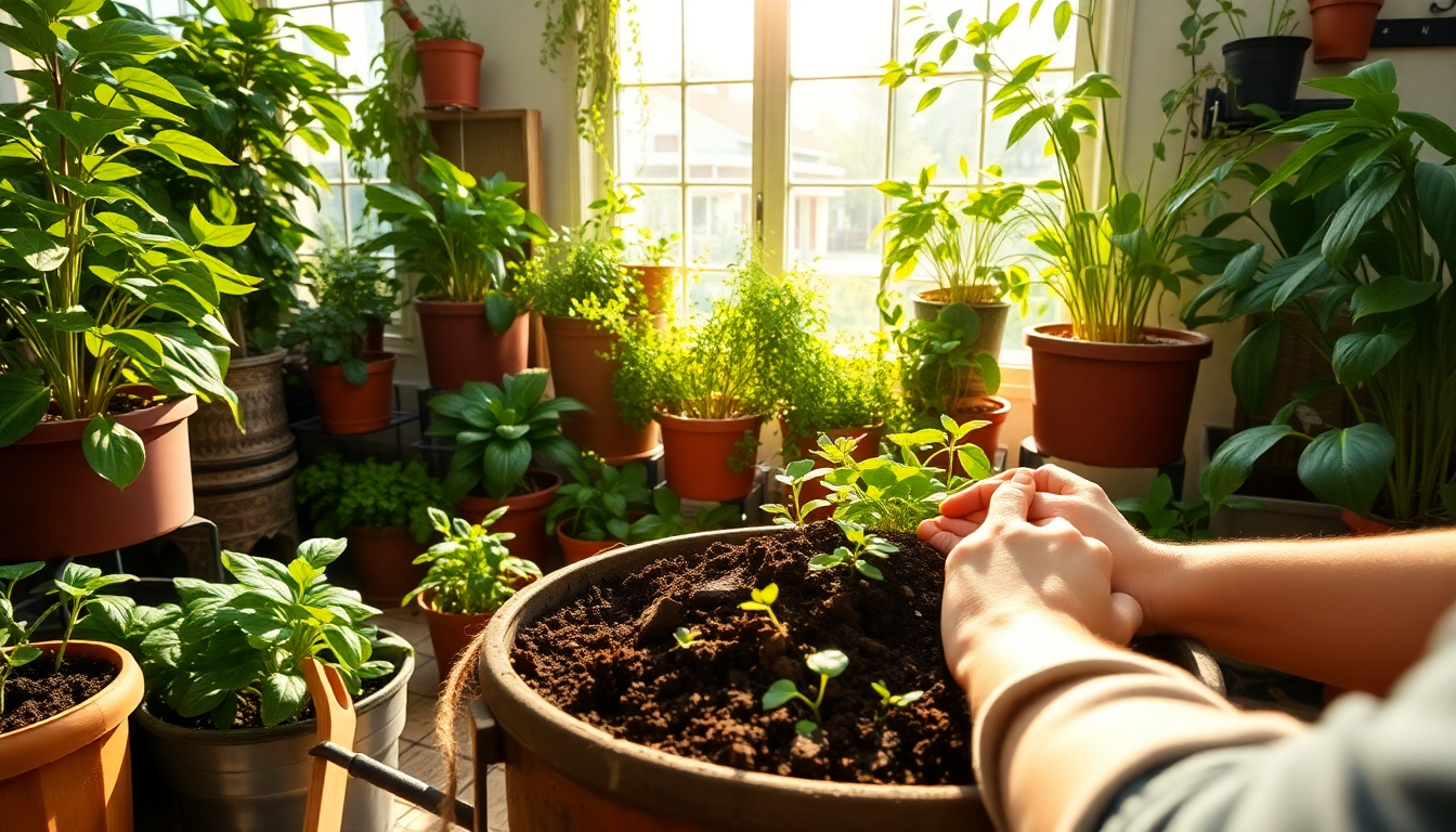 The Best Potting Mix for a Thriving Indoor Garden