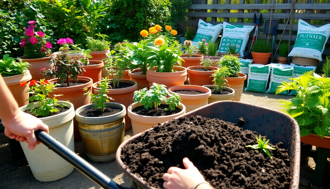 The Ultimate Guide to Potting Mix for Large Containers