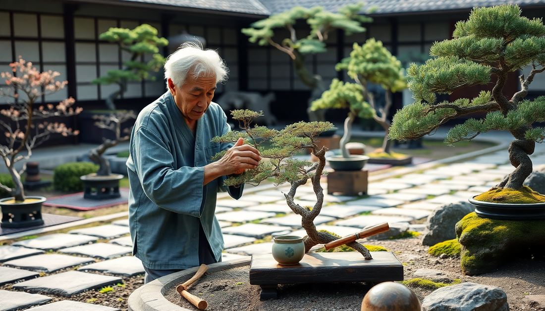 Bonsai Training That Combines Technique & Philosophy