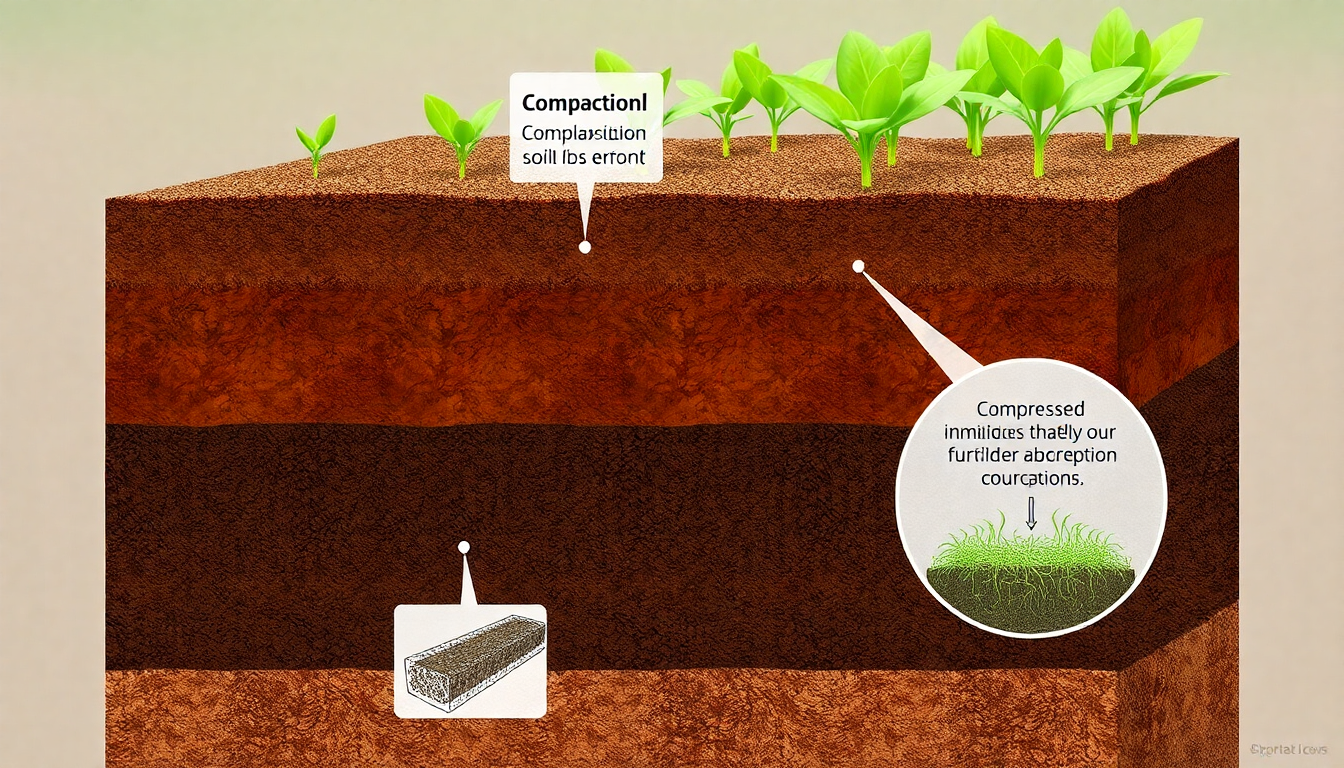 Unlocking the Secrets of Soil Compaction: How it Impacts Fertiliser Absorption