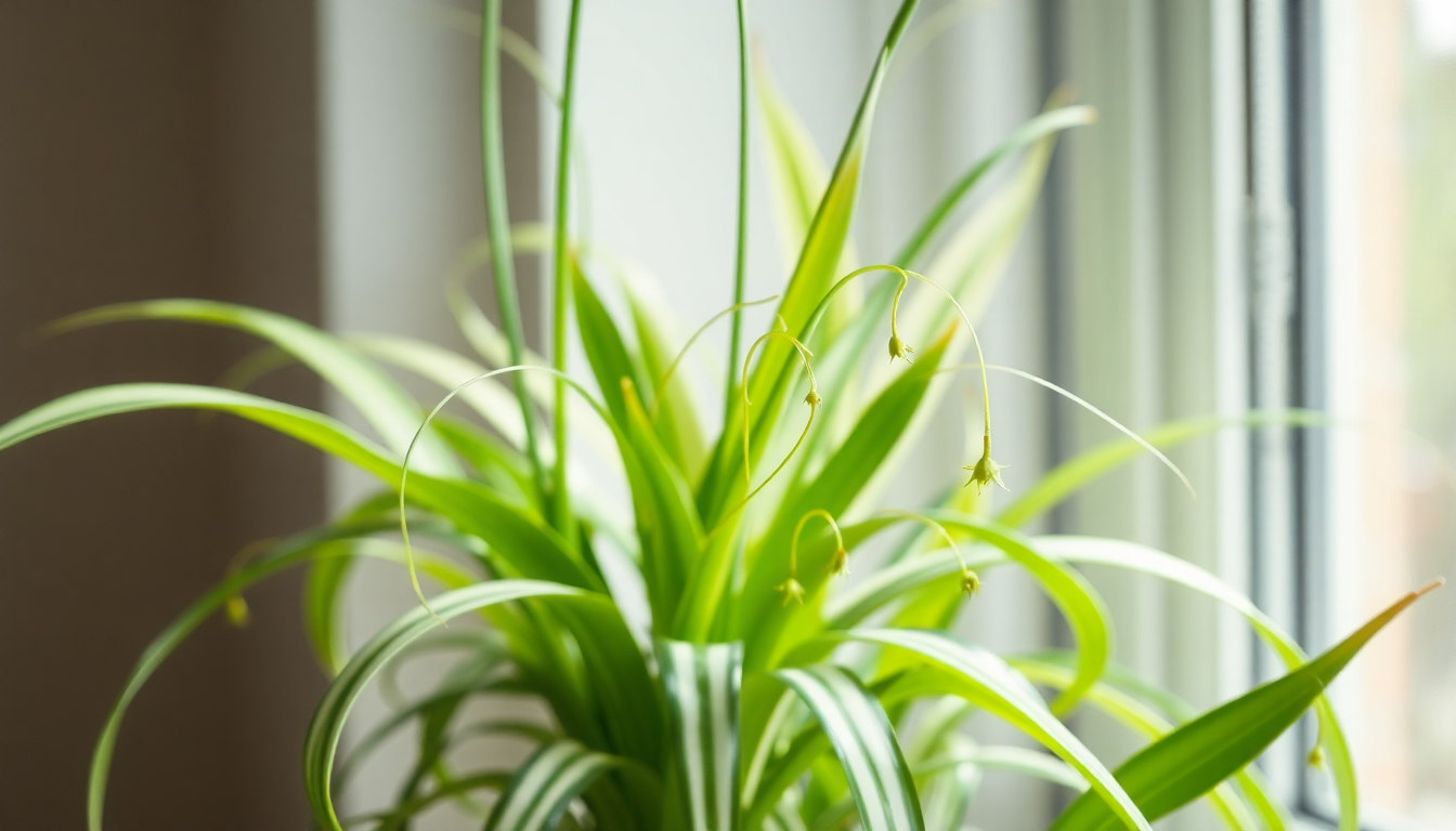 Caring for Spider Plant Babies Indoors: Light and Feeding for New Growth