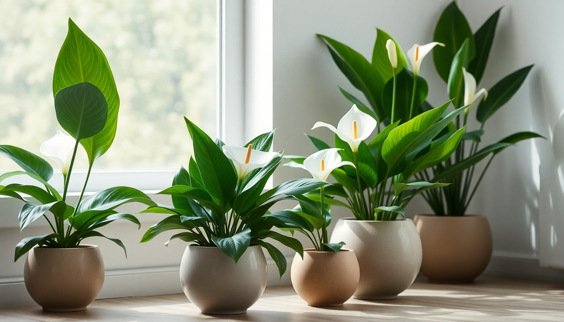 Unlock Vastu Harmony with the Best Peace Lily Varieties from Idyl