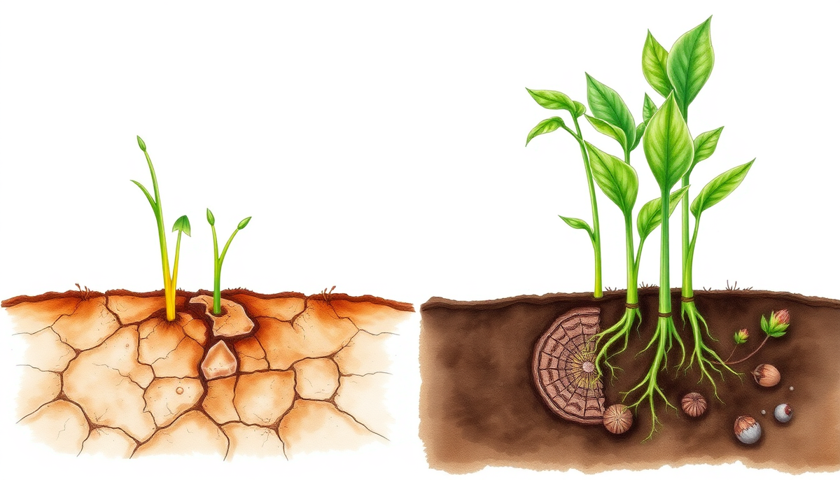 Why Poor Soil Causes Weak New Shoots