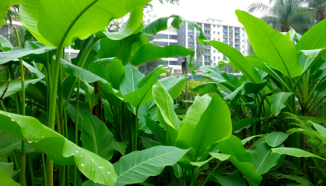 Thrive in the Monsoon: The Best Plants for Rainwater Absorption in Sarjapur Road with Idyl