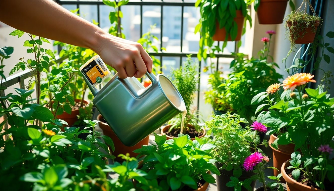 Unlocking the Secrets of Organic Liquid Fertilizers for Your Balcony Garden