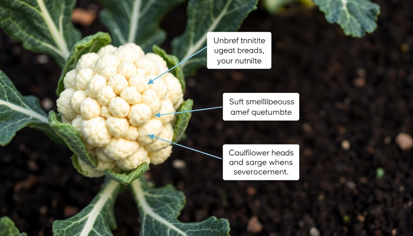 Why Are My Cauliflower Heads Small and Not Forming? – Idyl