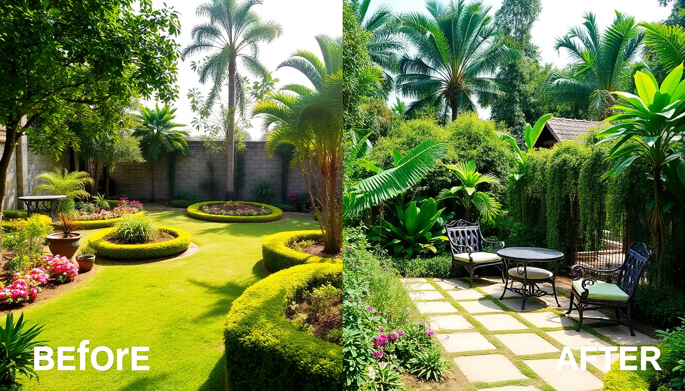 From Drab to Fab: A Garden Transformation in HSR Layout
