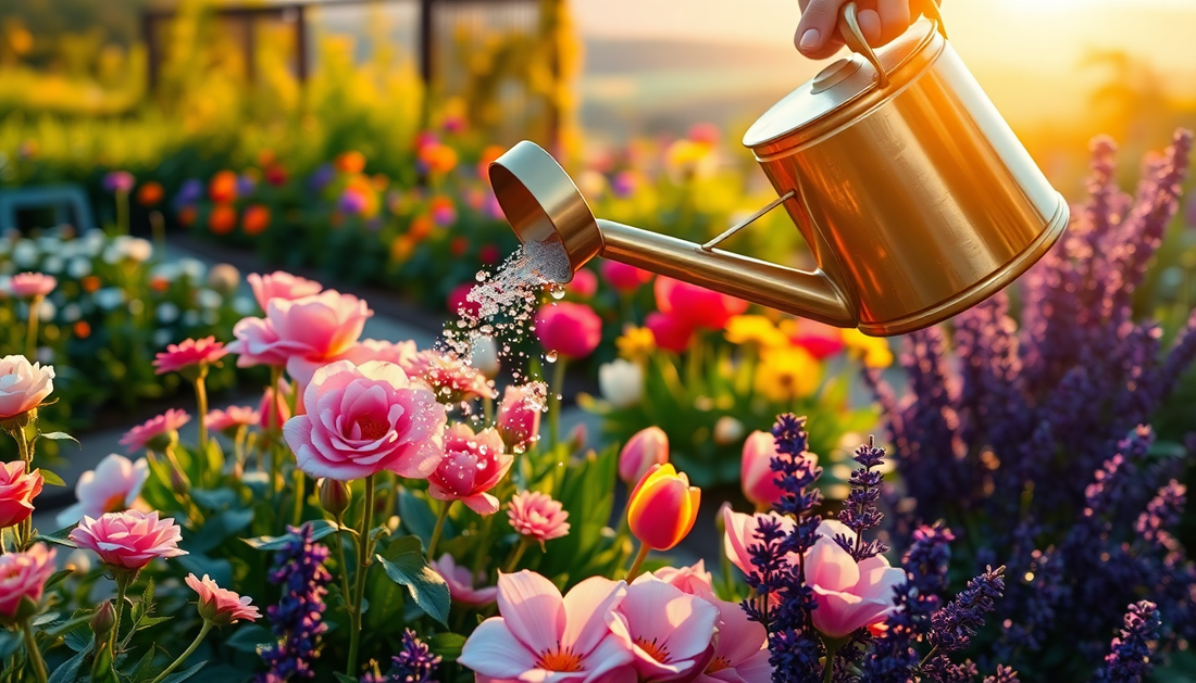 The Best Time of Day to Water Outdoor Flowers