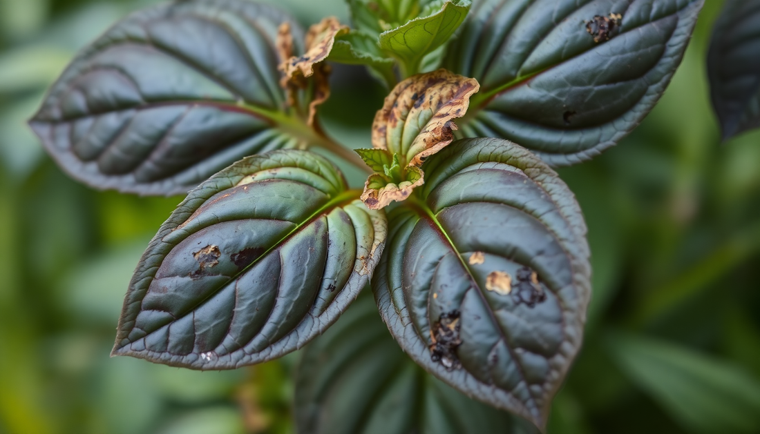 Why Are My Basil Leaves Turning Black?