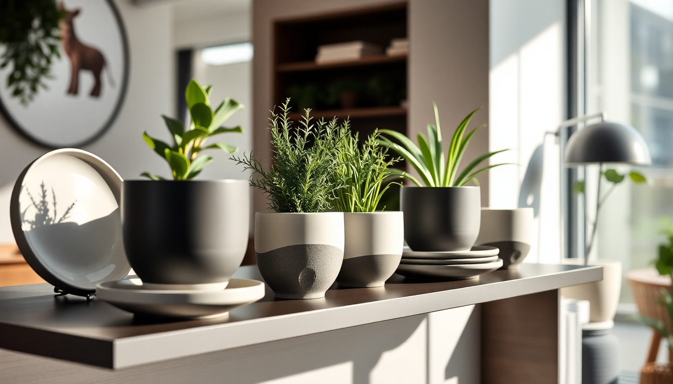 Discover Idyl's Decorative Plastic Plates for Plant Pots on Sarjapur Road