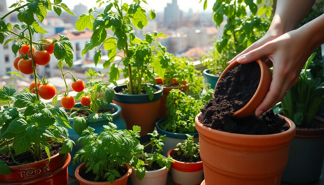 Unlocking the Secret to Thriving Potted Veggies: Choosing the Right Potting Mix
