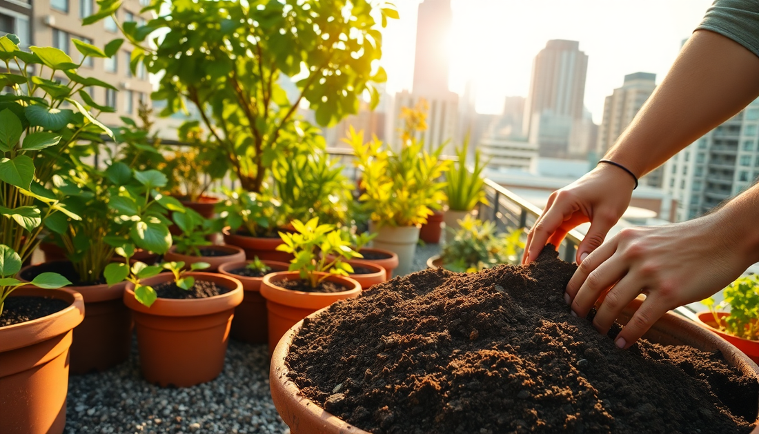 The Ultimate Guide to Potting Mix for Sustainable Urban Gardening