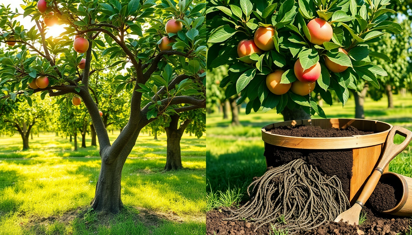 Unlock the Secret to Thriving Fruit Trees: Discover the Power of Compost Tea