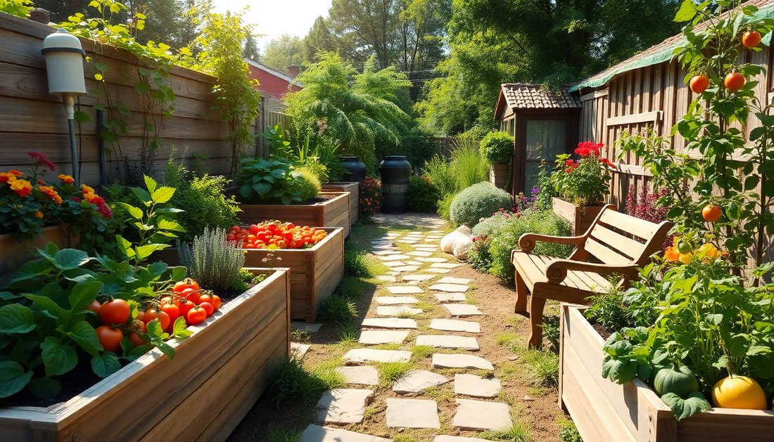 Designing a Sustainable Vegetable Garden: Tips for an Eco-Friendly Oasis