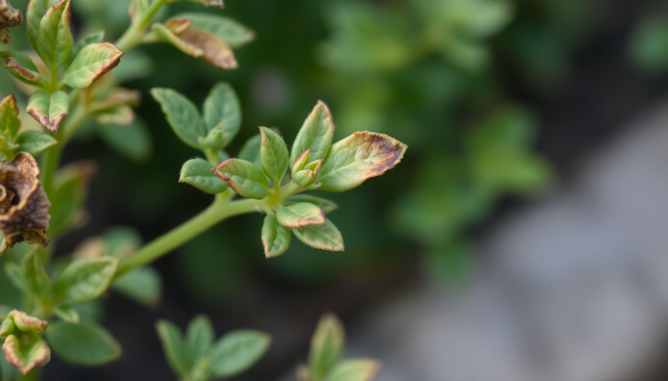 Why Are My Marjoram Leaves Getting Crispy at the Edges?