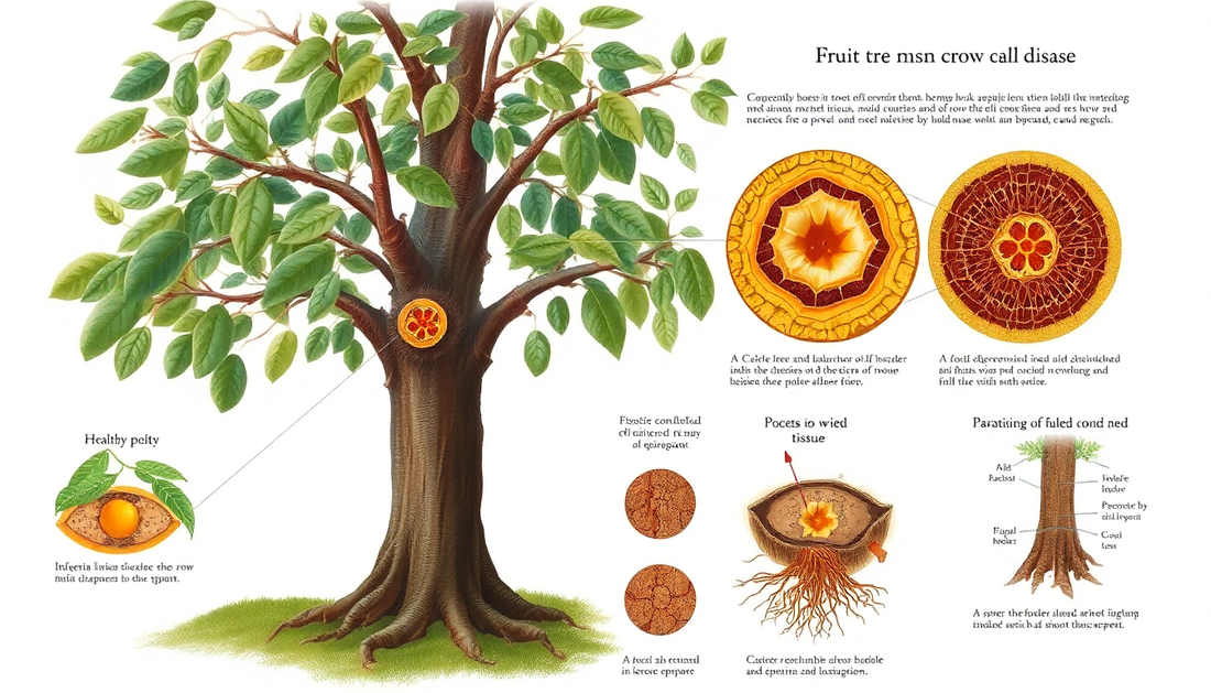 Preventing and Treating Crown Gall in Fruit Trees
