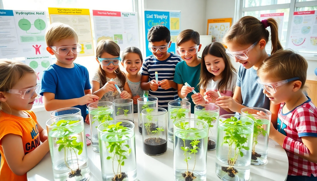 Soil-Free Gardening for Kids: Hydro Basics Made Fun