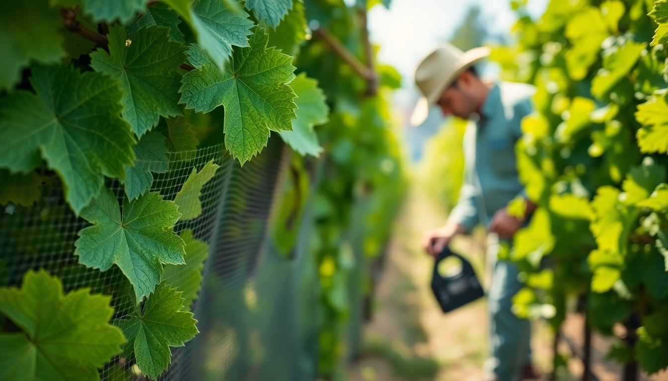 Protecting Your Grape Vines from Leafhopper Damage