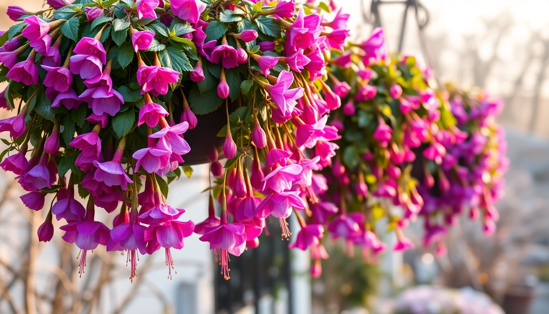 Frost-Friendly Fuchsias for HSR Layout Winter Hanging Baskets
