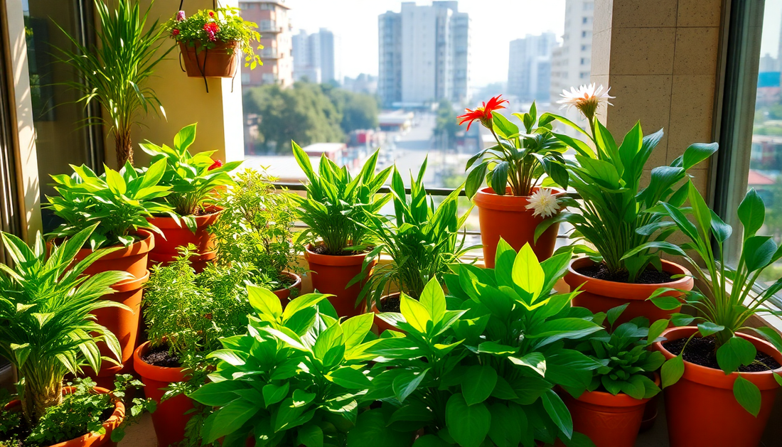 Elevate Your Balcony Oasis: The Best Summer-Friendly Potted Plants for Sarjapur Road with Idyl