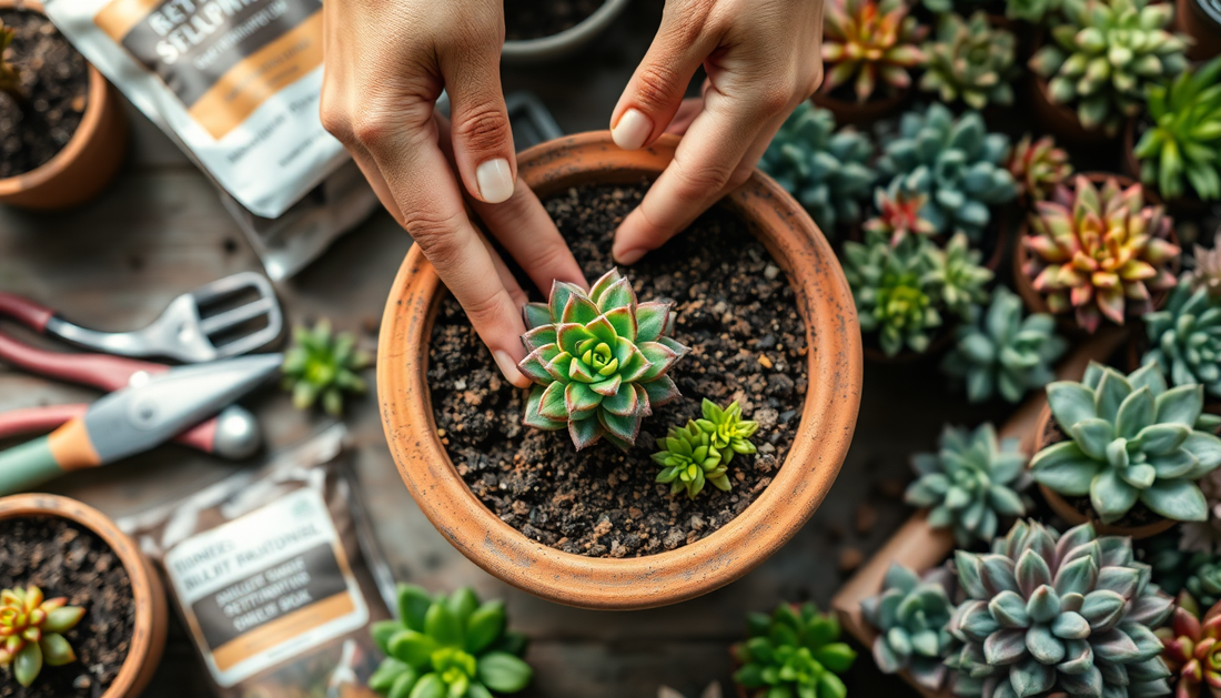 The Perfect Potting Mix for Beginner Succulents