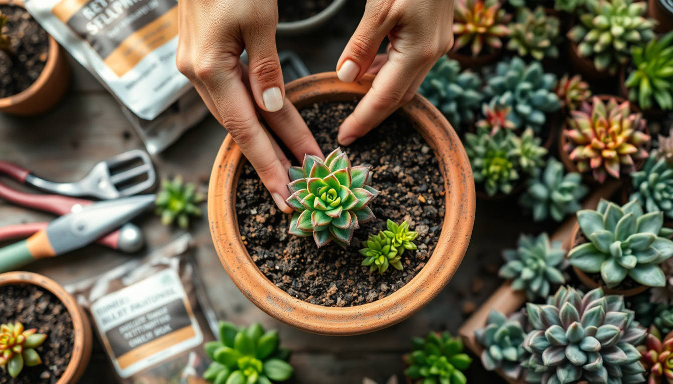 The Perfect Potting Mix for Beginner Succulents
